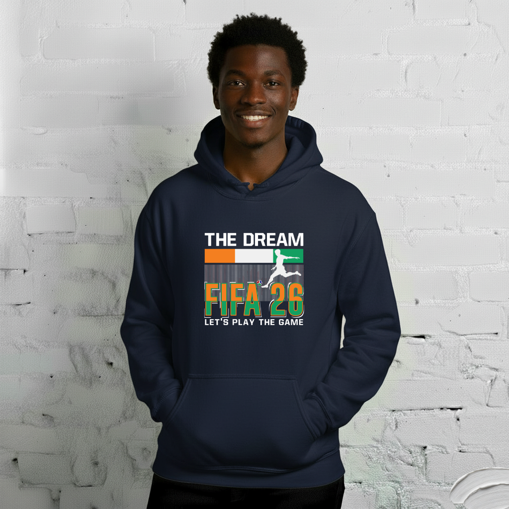 Côte d_Ivoire World Cup 2026 Fitted Hoodie | The_Dream