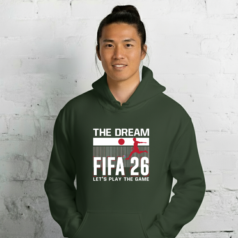 Japan World Cup 2026 Fitted Hoodie | The_Dream
