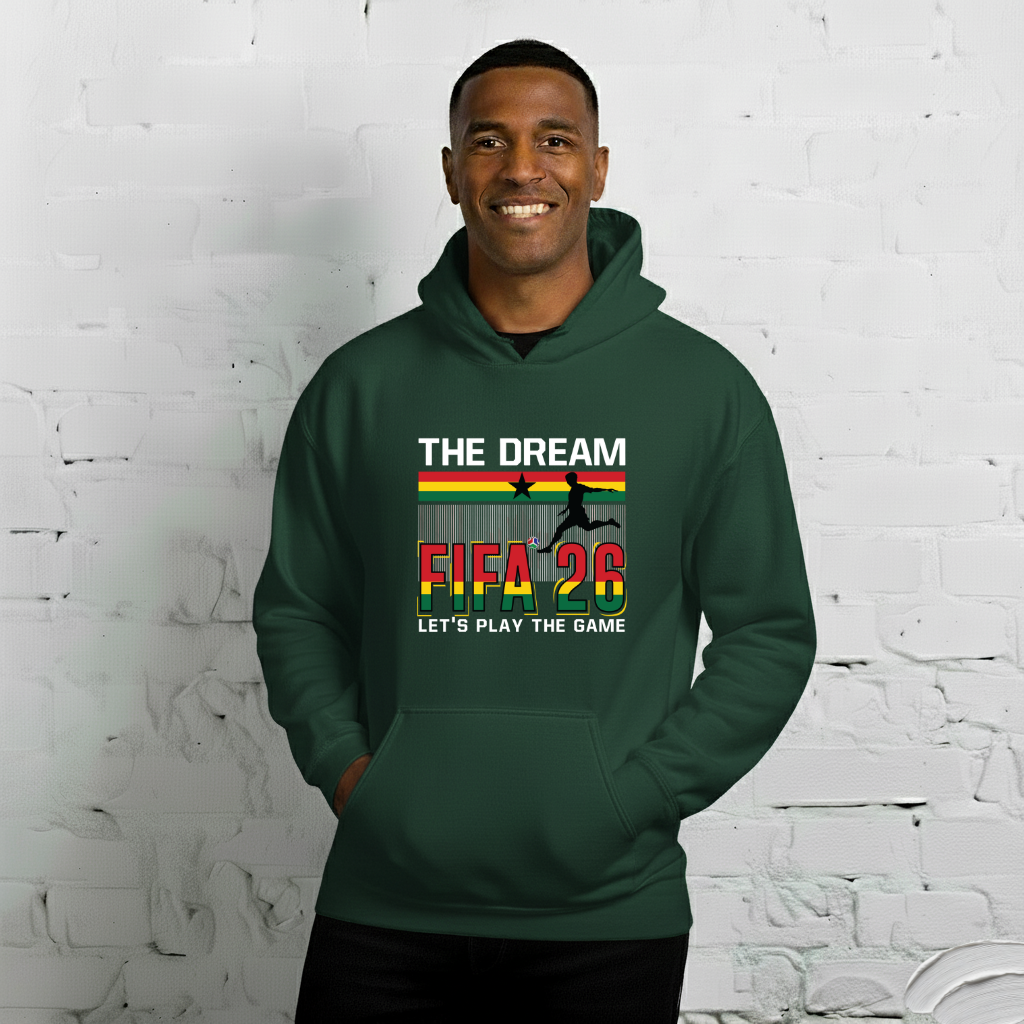Ghana World Cup 2026 Fitted Hoodie | The_Dream