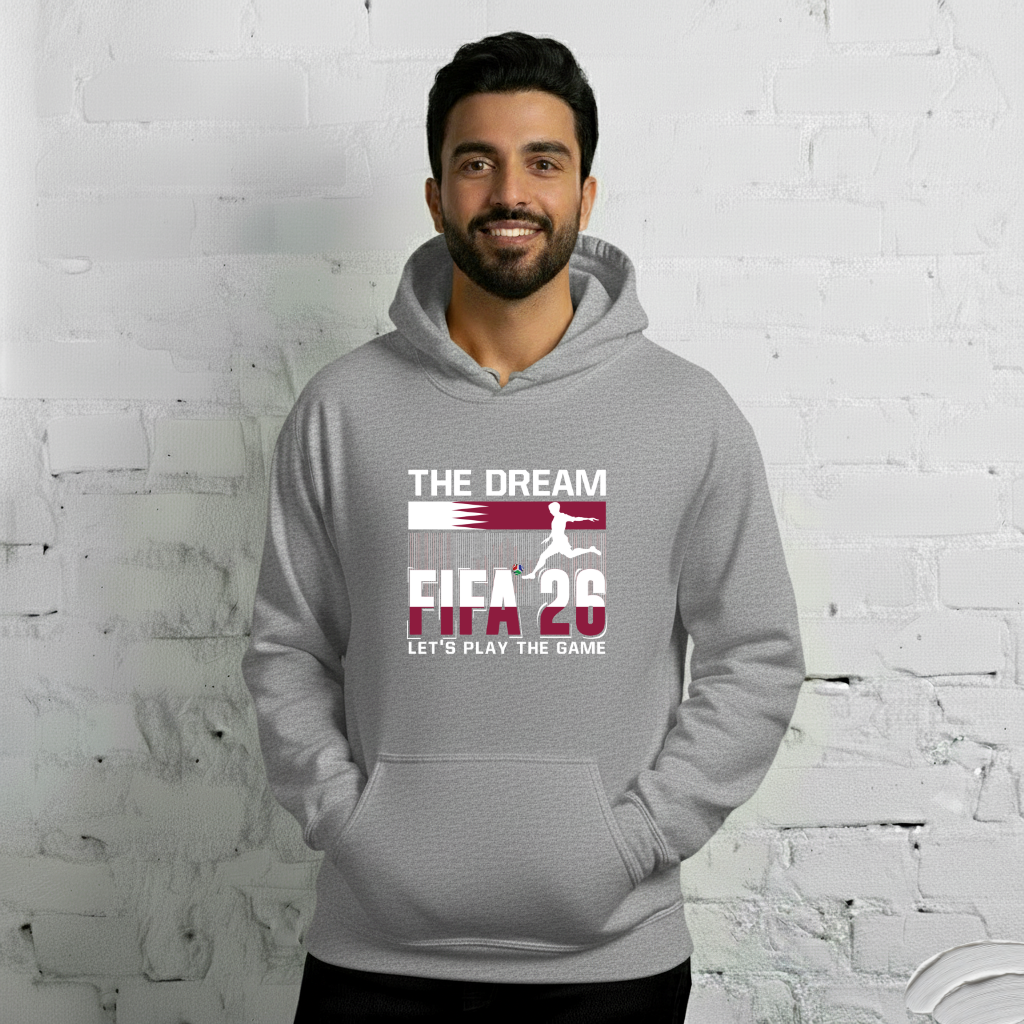 Qatar World Cup 2026 Fitted Hoodie | The_Dream
