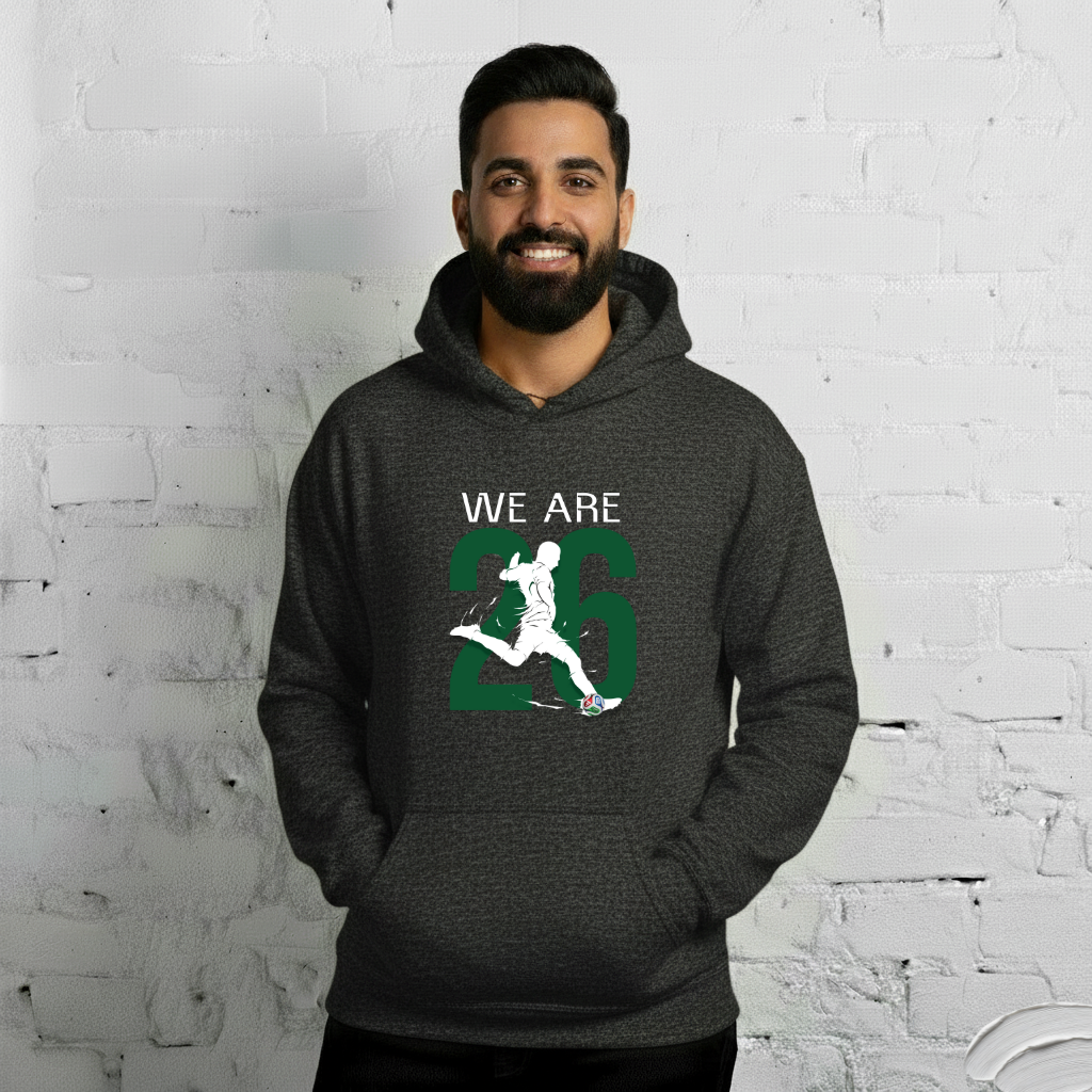 Saudi Arabia World Cup 2026 Fitted Hoodie | We_Are_26