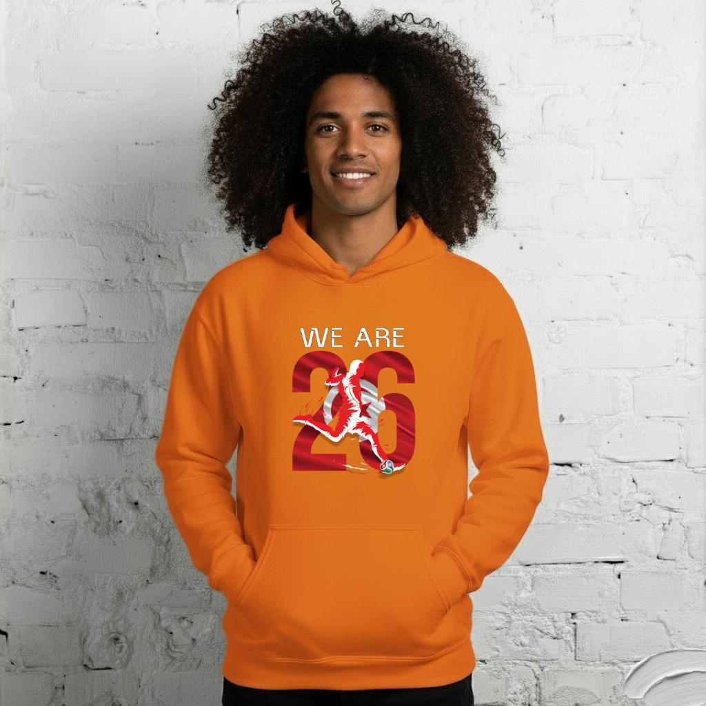 Tunisia World Cup 2026 Fitted Hoodie | We_Are_26