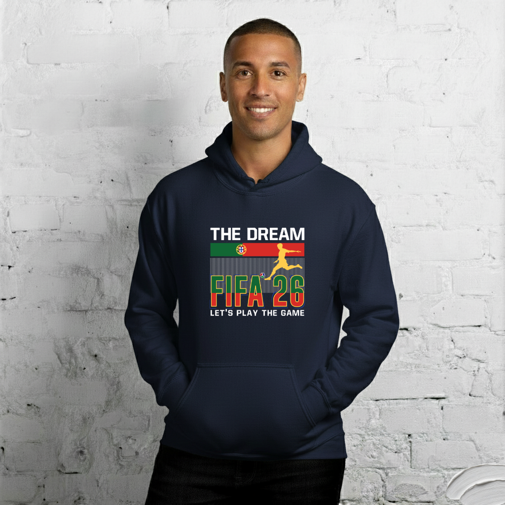 Portugal World Cup 2026 Fitted Hoodie | The Dream