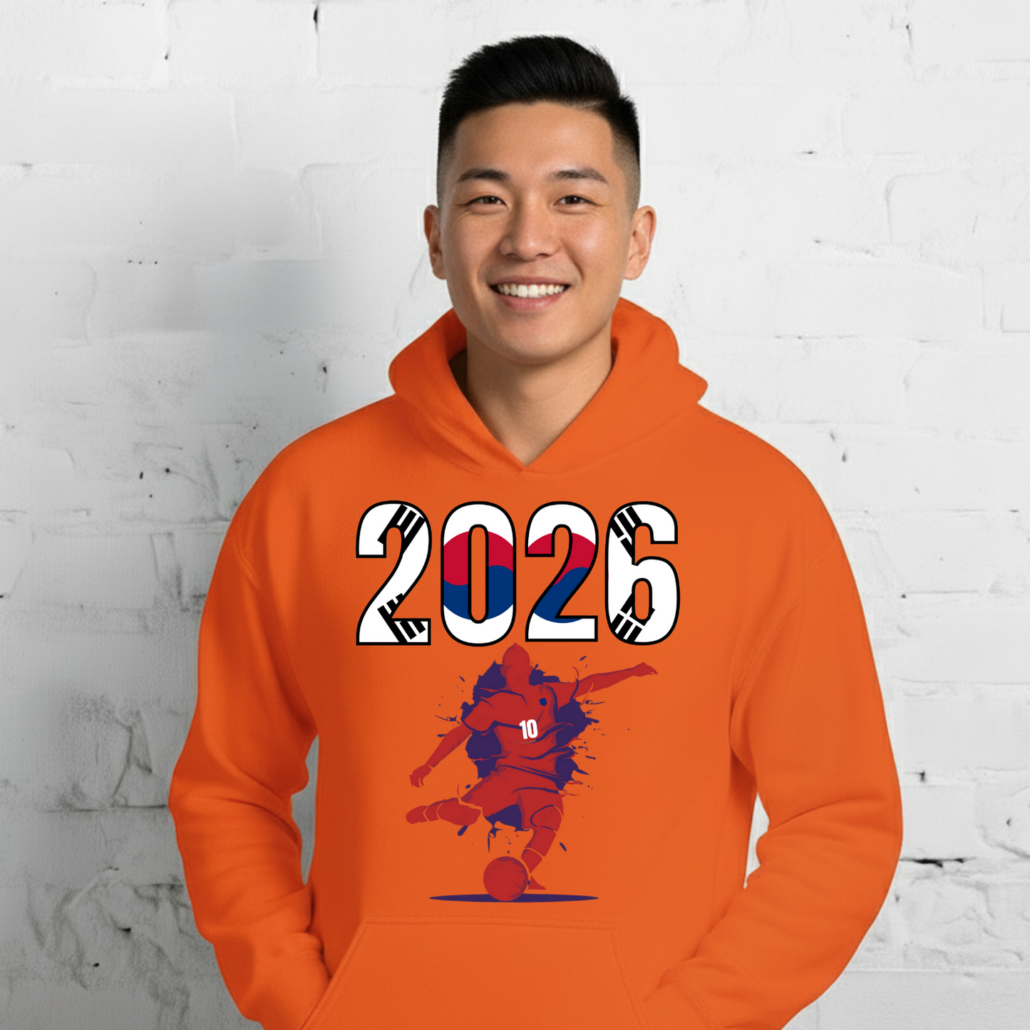 South Korea World Cup 2026 Fitted Hoodie | Let's_Play_RD