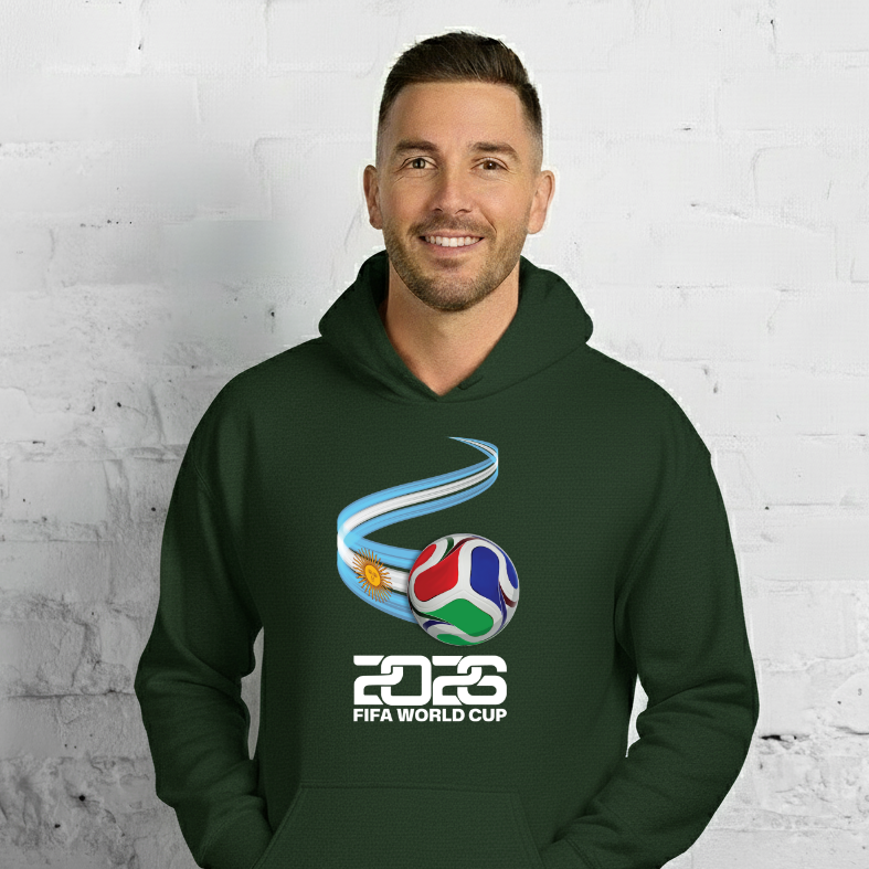 Argentina World Cup 2026 Fitted Hoodie | Trionda