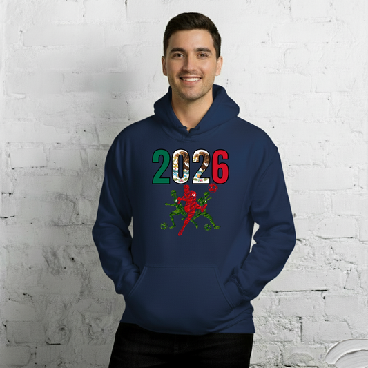 Mexico World Cup 2026 Fitted Hoodie | Smart_Tackle