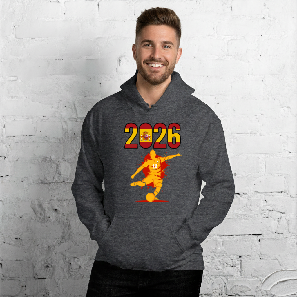 Spain World Cup 2026 Fitted Hoodie | Let's Play_YL
