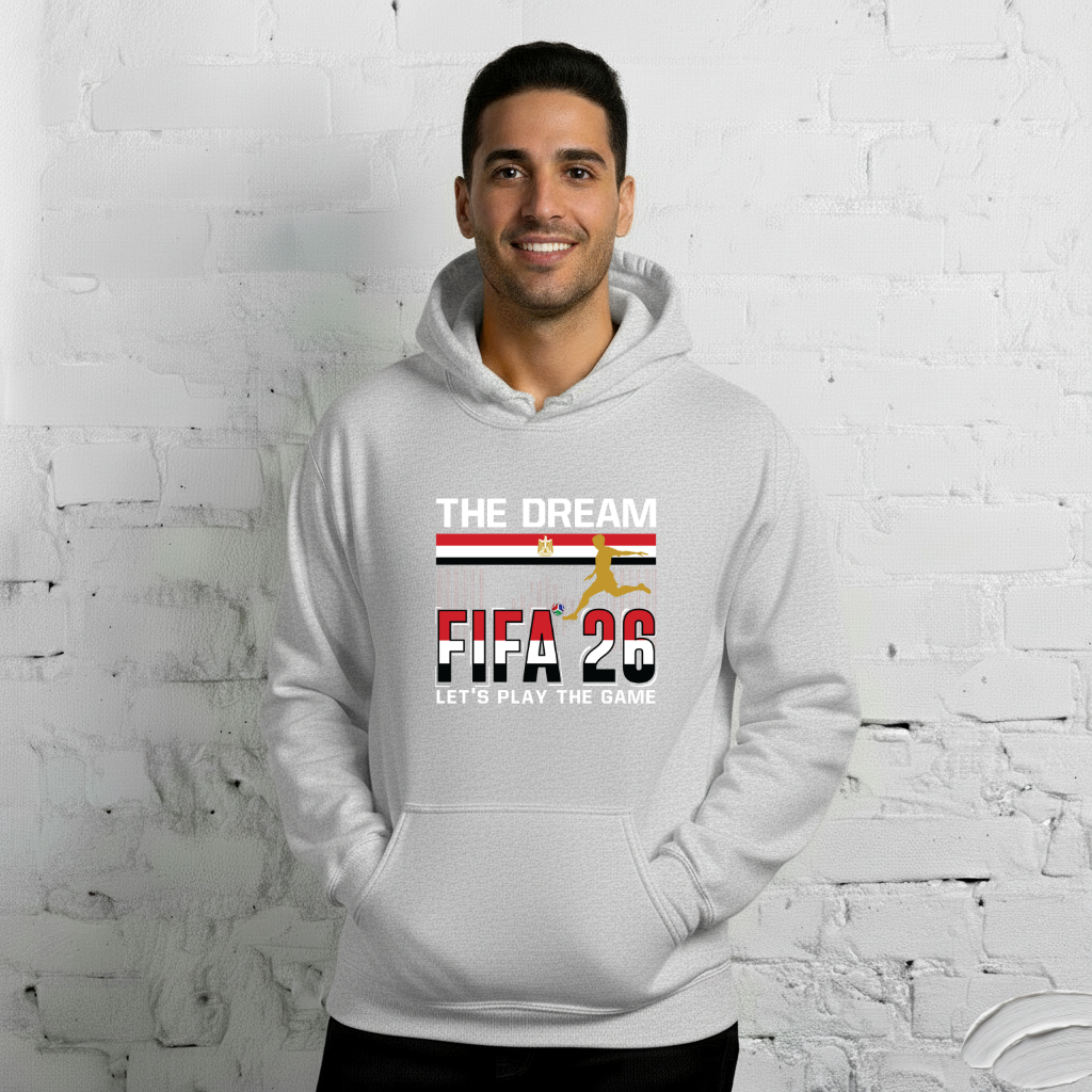 Egypt World Cup 2026 Fitted Hoodie | The_Dream