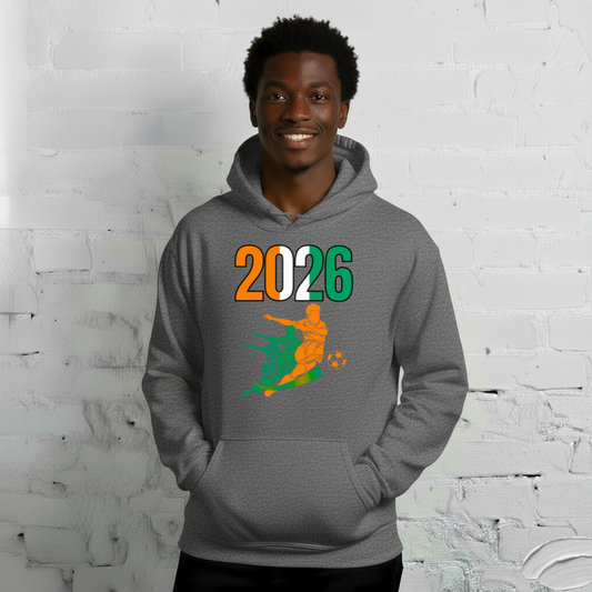 Côte d'Ivoire World Cup 2026 Fitted Hoodie | Rising Jist