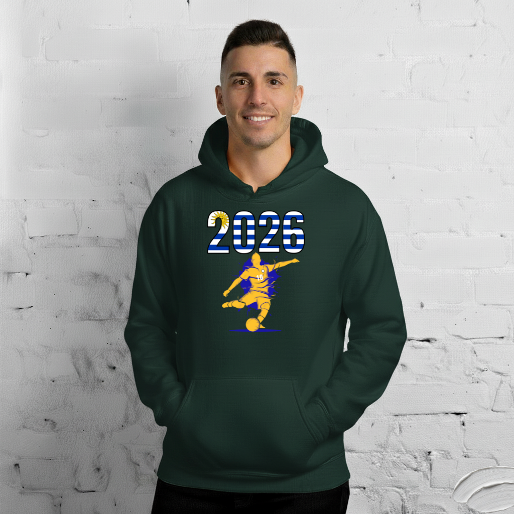 Uruguay World Cup 2026 Fitted Hoodie | Let's_Play
