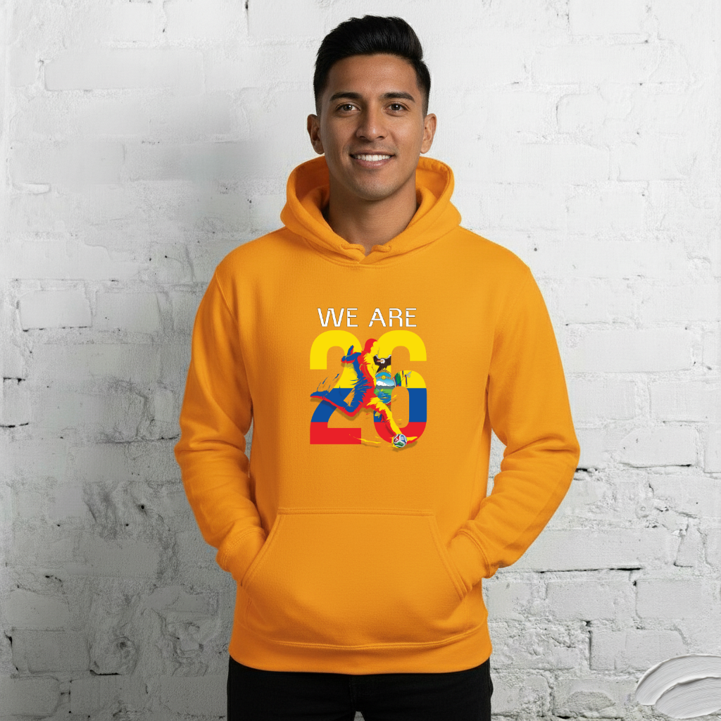 Ecuador World Cup 2026 Fitted Hoodie | We_Are_26