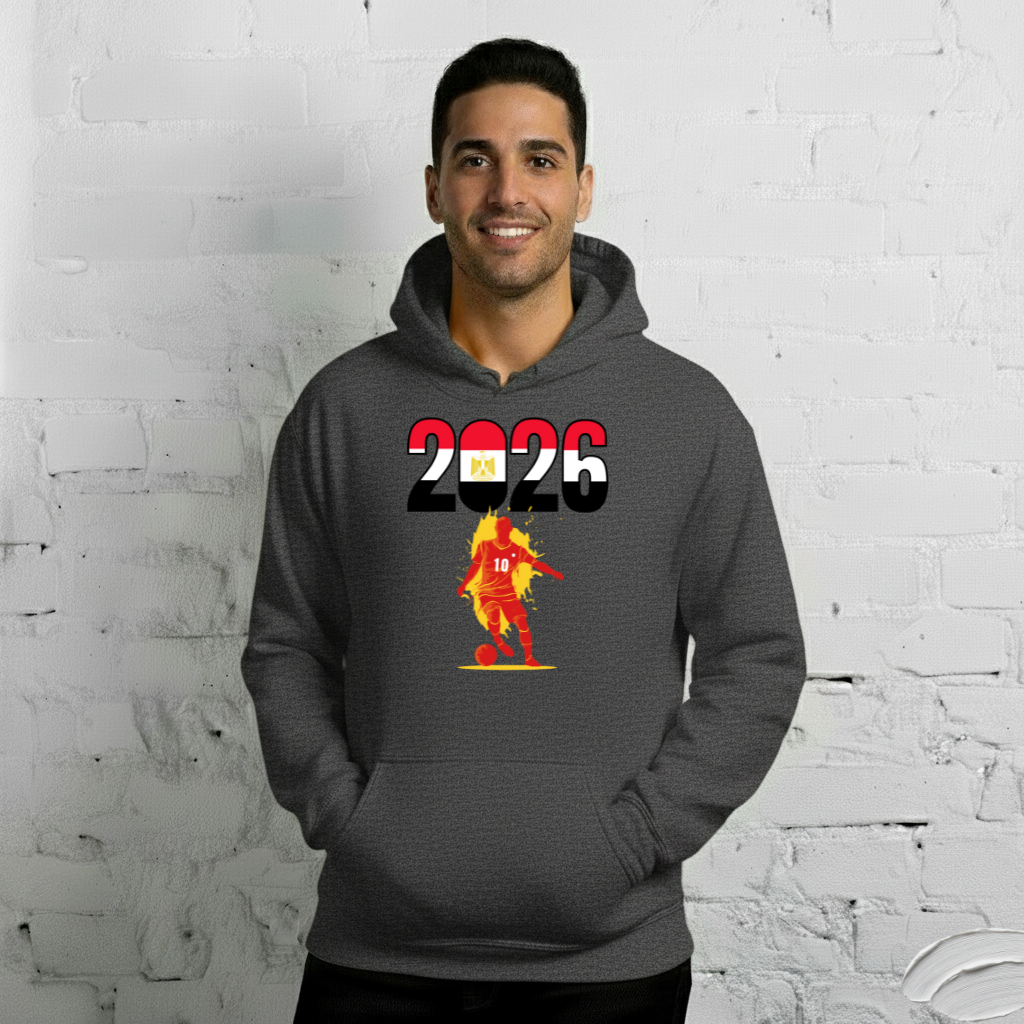 Egypt World Cup 2026 Fitted Hoodie | Slick_Move_RD