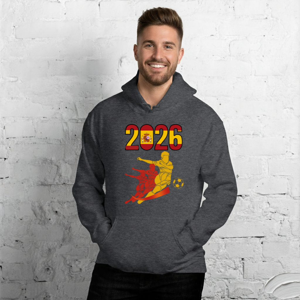 Spain World Cup 2026 Fitted Hoodie | Rising_Jist_YL
