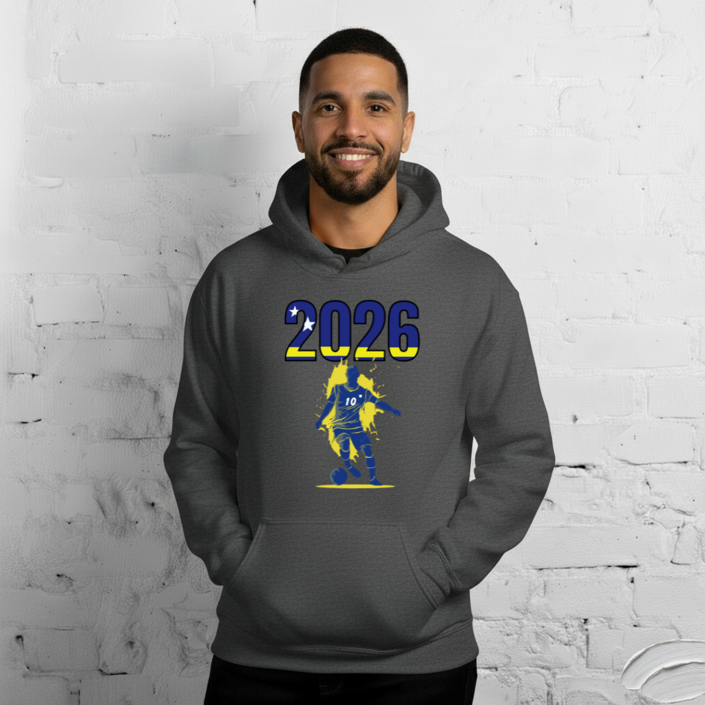 Curacao World Cup 2026 Fitted Hoodie | Slick_Move_BL