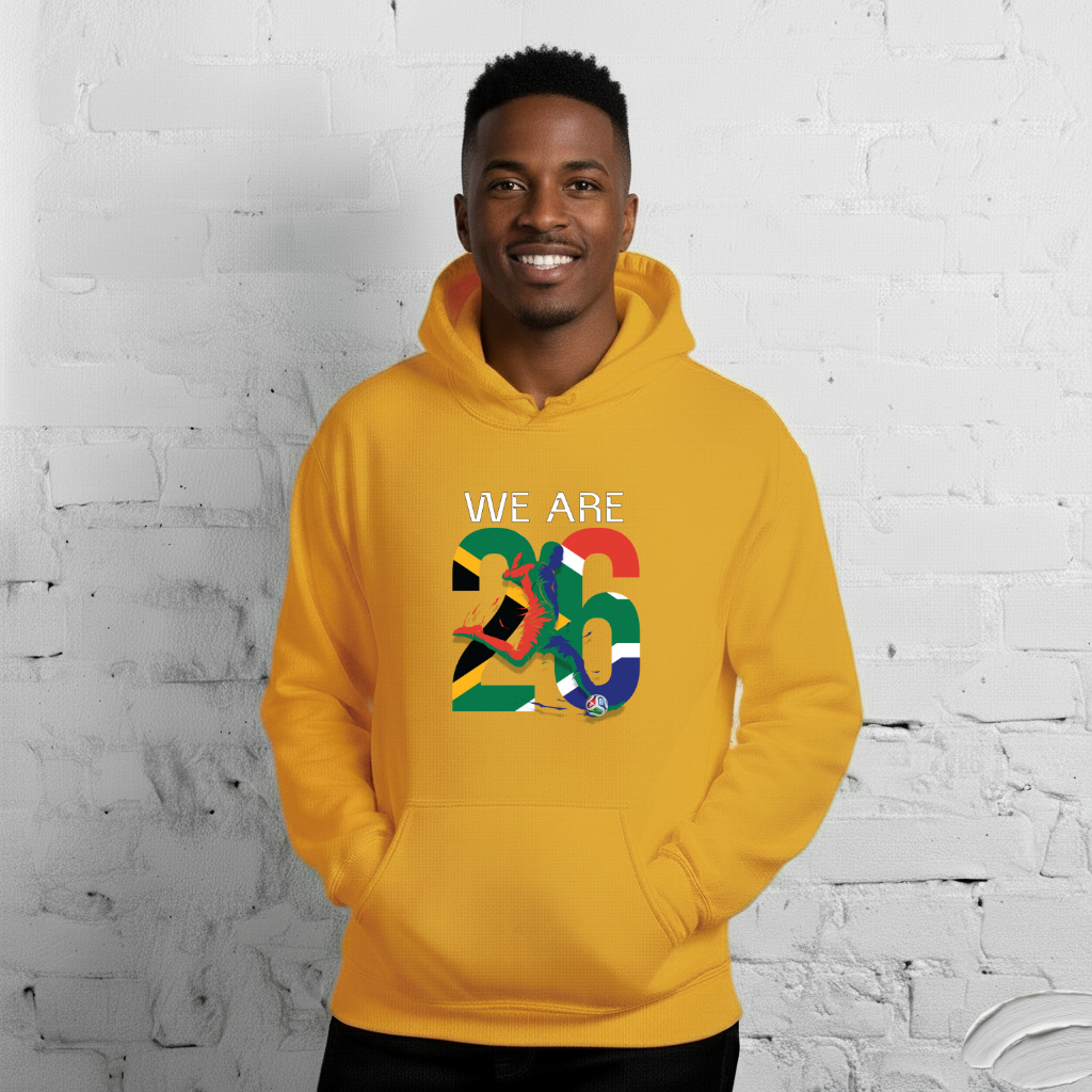 South Africa World Cup 2026 Fitted Hoodie | We_Are_26