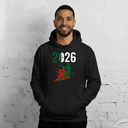Algeria World Cup 2026 Fitted Hoodie | Rising_Jist