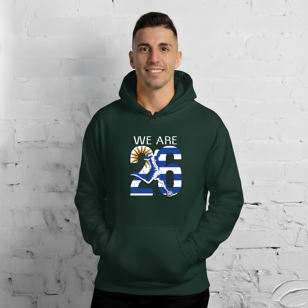 Uruguay World Cup 2026 Fitted Hoodie | We_Are_26