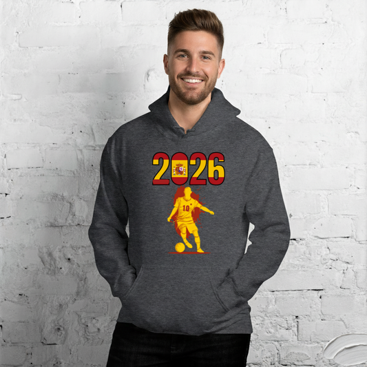 Spain World Cup 2026 Fitted Hoodie | Slick_Move_YL