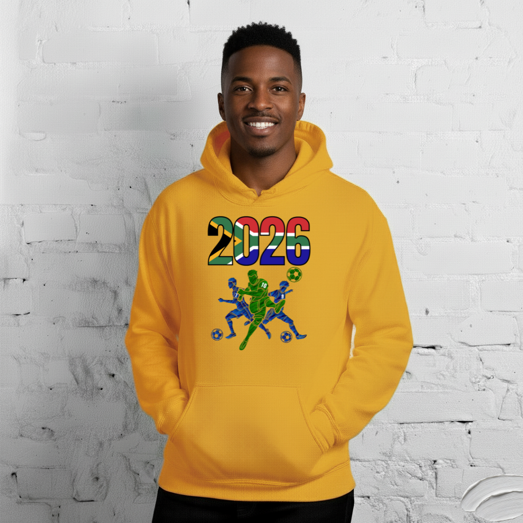 South Africa World Cup 2026 Fitted Hoodie | Sprints_Trio