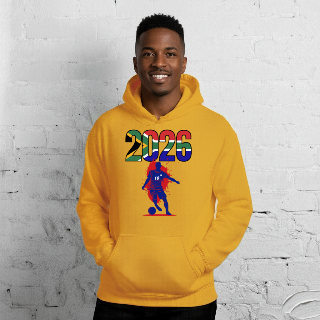 South Africa World Cup 2026 Fitted Hoodie | Slick_Move