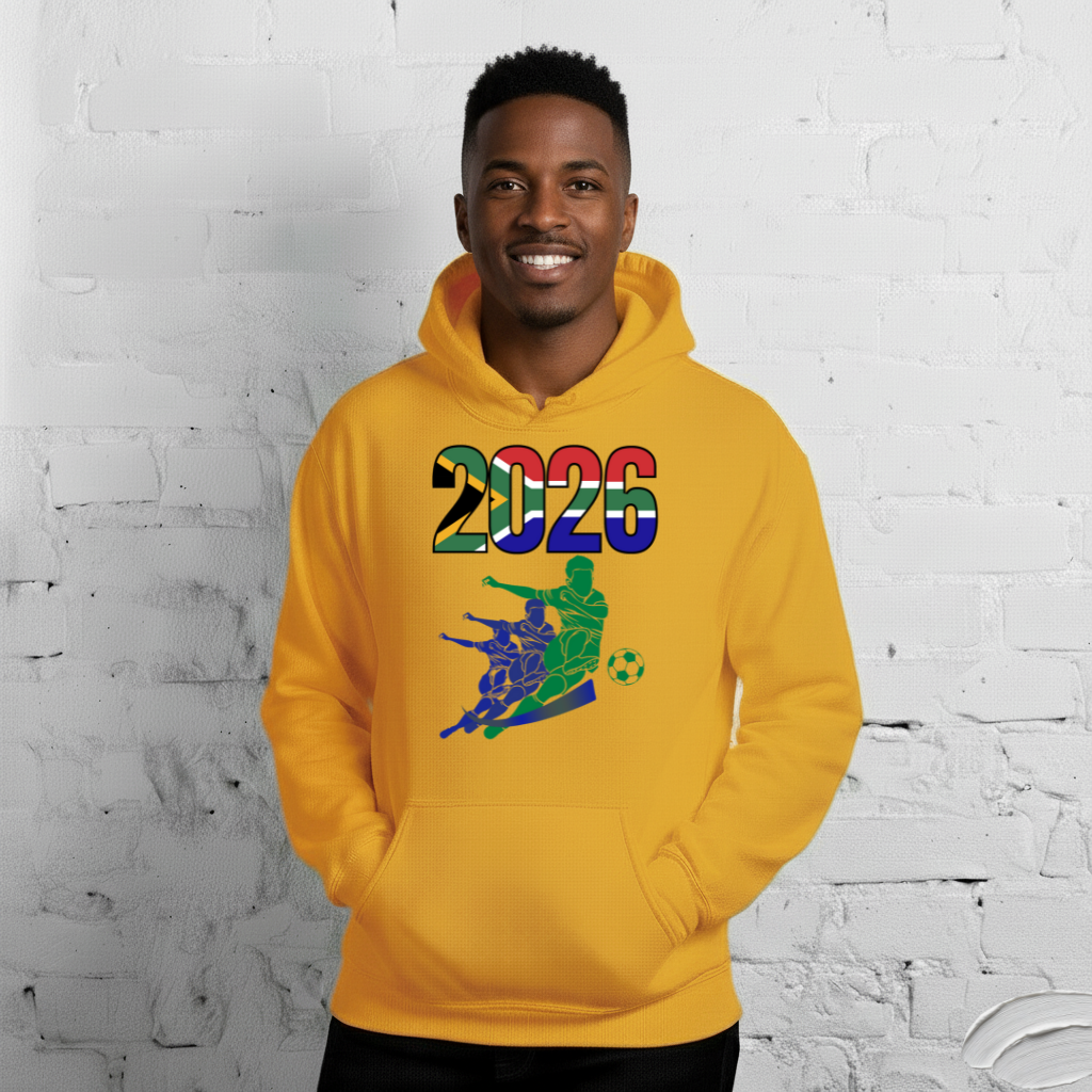 South Africa World Cup 2026 Fitted Hoodie | Rising_Jist_GR