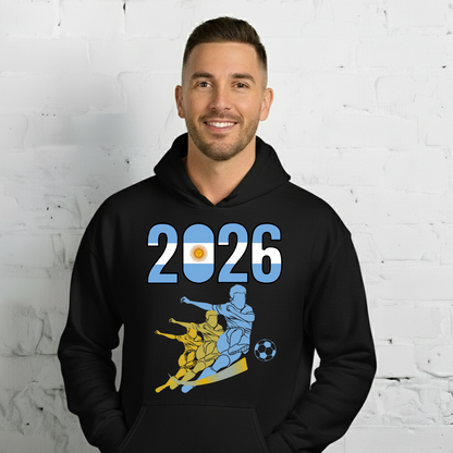 Argentina World Cup 2026 Fitted Hoodie | Rising_Jist