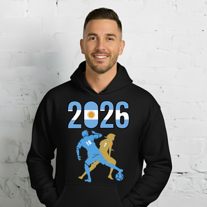 Argentina World Cup 2026 Fitted Hoodie | Smart_Tackle