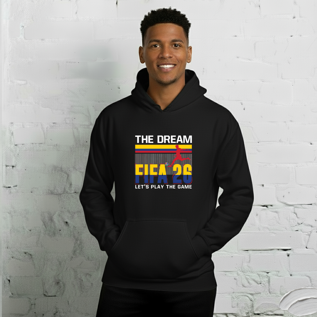 Colombia World Cup 2026 Fitted Hoodie | The_Dream