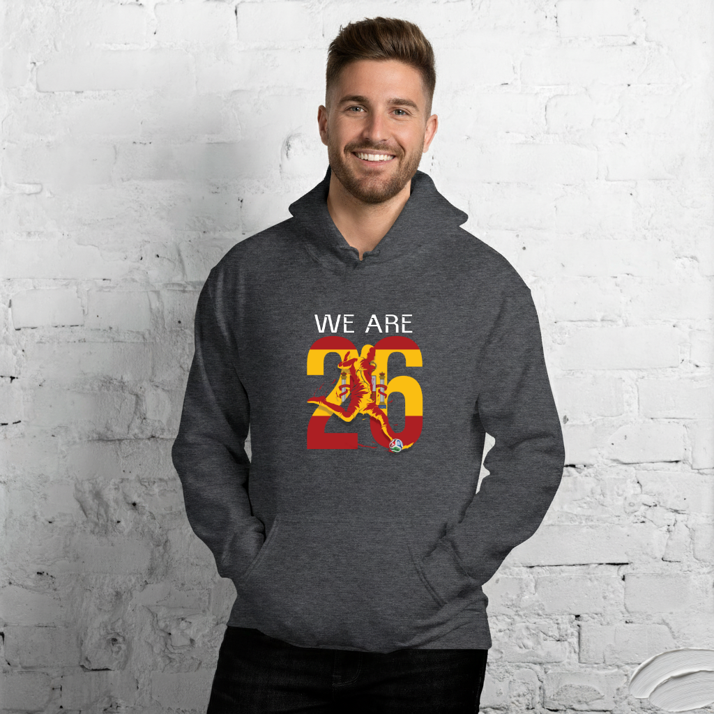 Spain World Cup 2026 Fitted Hoodie | We_Are_26