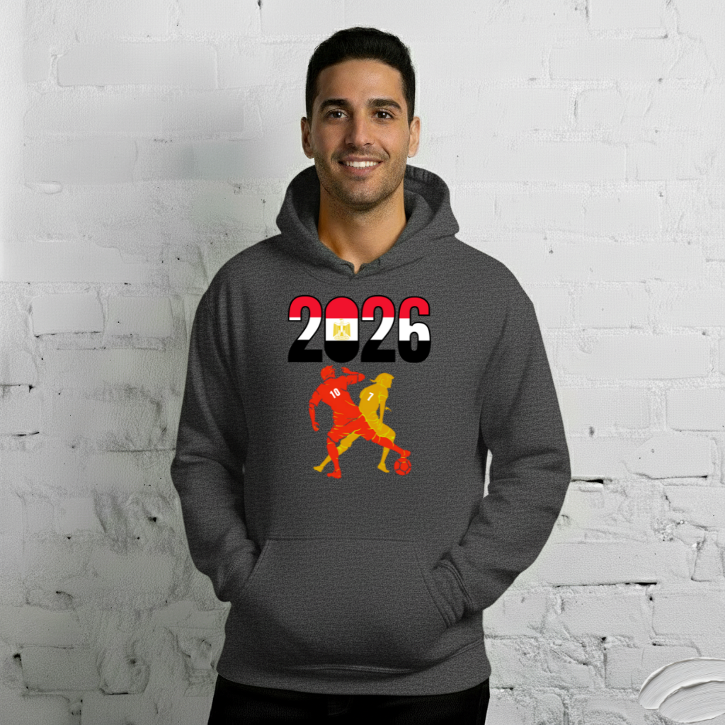 Egypt World Cup 2026 Fitted Hoodie | Smart_Tackle