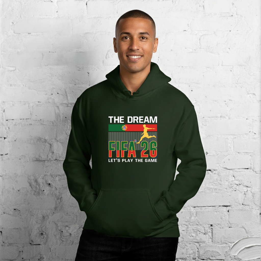 Portugal World Cup 2026 Fitted Hoodie | The Dream