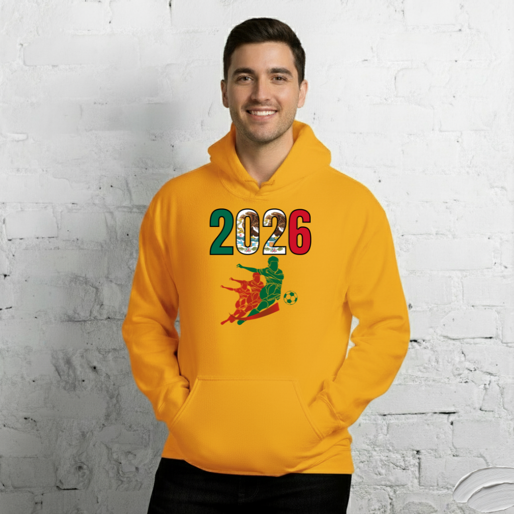 Mexico World Cup 2026 Fitted Hoodie | Rising Jist