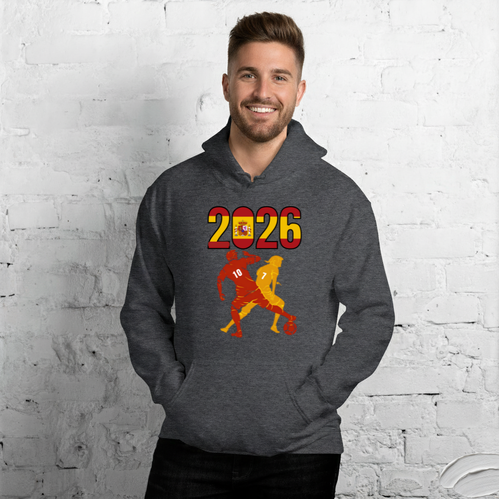 Spain World Cup 2026 Fitted Hoodie | Smart_Tackle