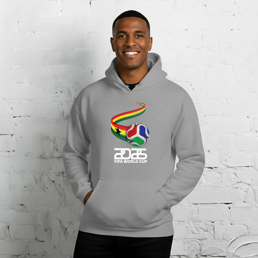Ghana World Cup 2026 Fitted Hoodie | Trionda