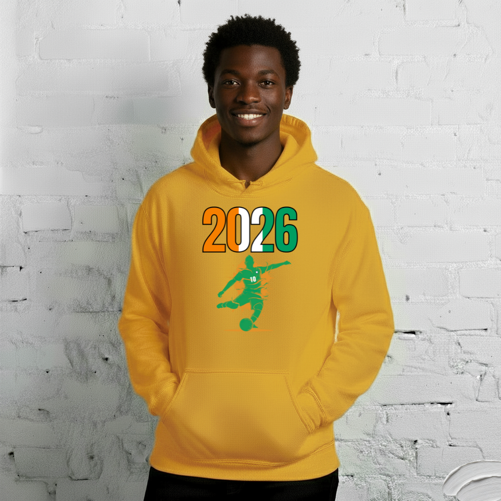 Côte d'Ivoire World Cup 2026 Fitted Hoodie | Let's_Play