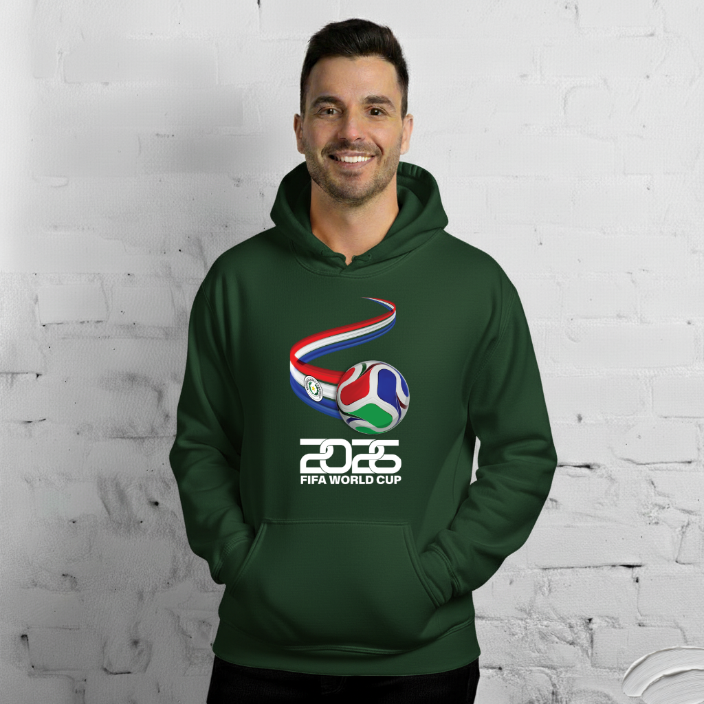 Paraguay World Cup 2026 Fitted Hoodie | Trionda