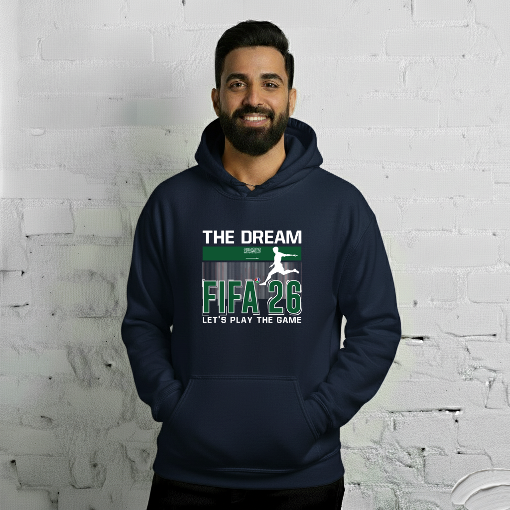 Saudi Arabia World Cup 2026 Fitted Hoodie | The_Dream