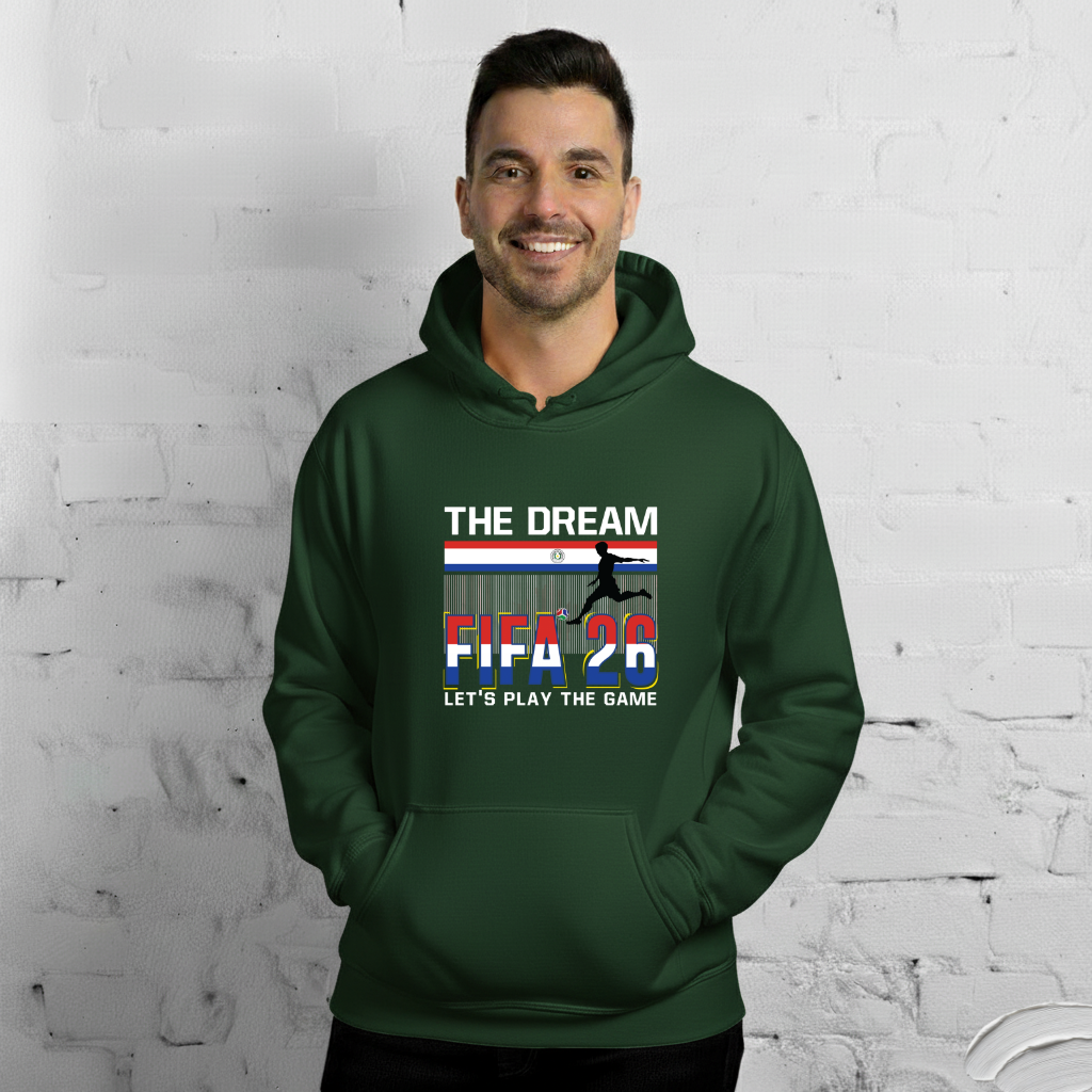 Paraguay World Cup 2026 Fitted Hoodie | The_Dream
