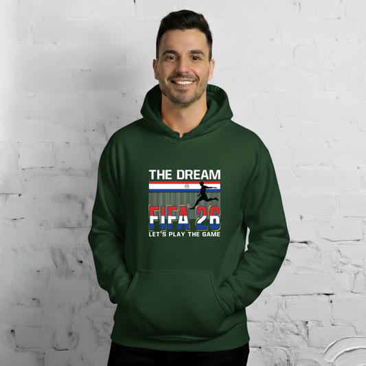 Paraguay World Cup 2026 Fitted Hoodie | The_Dream