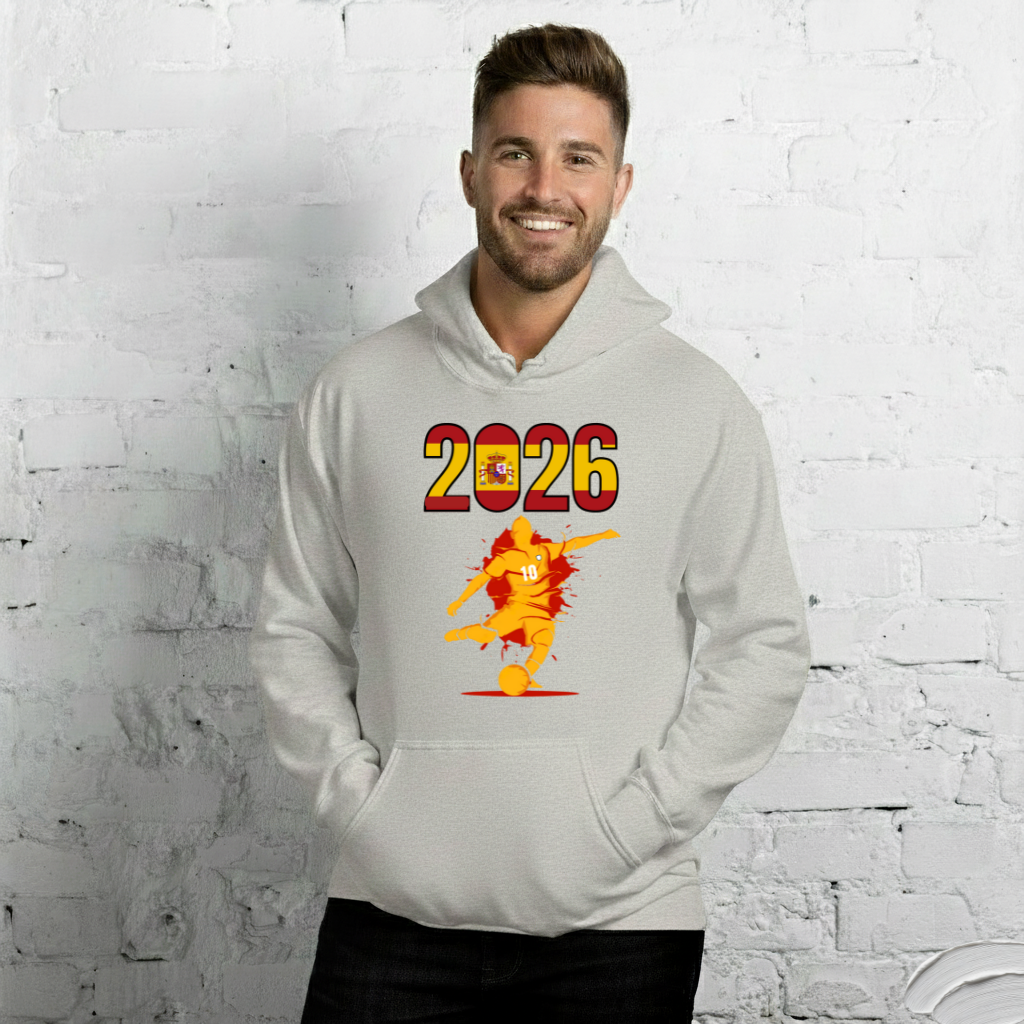 Spain World Cup 2026 Fitted Hoodie | Let's Play_YL