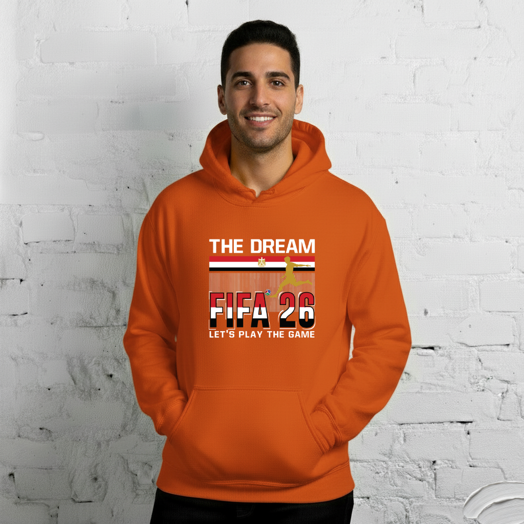 Egypt World Cup 2026 Fitted Hoodie | The_Dream