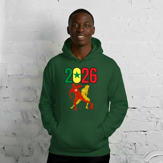 Senegal World Cup 2026 Fitted Hoodie | Smart_Tackle