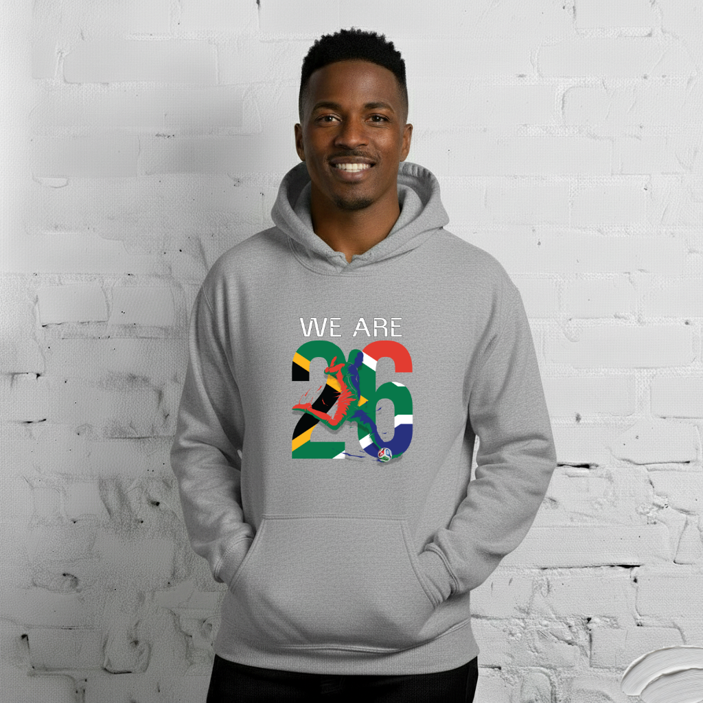South Africa World Cup 2026 Fitted Hoodie | We_Are_26