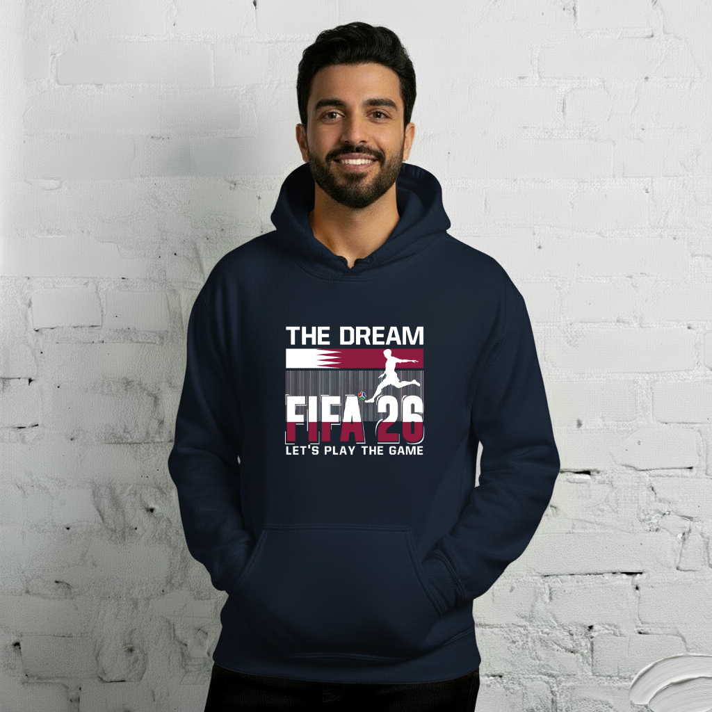 Qatar World Cup 2026 Fitted Hoodie | The_Dream