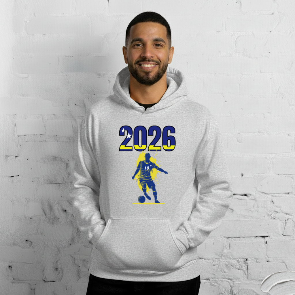 Curacao World Cup 2026 Fitted Hoodie | Slick_Move_BL