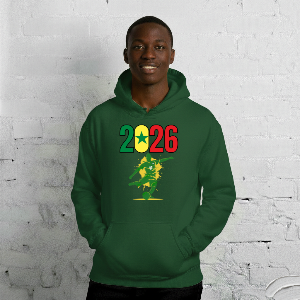Senegal World Cup 2026 Fitted Hoodie | Let's_Play_GR