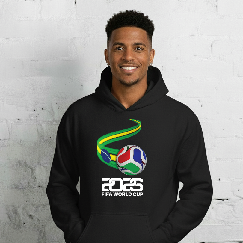 Brazil World Cup 2026 Fitted Hoodie | Trionda