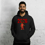 Morocco World Cup 2026 Fitted Hoodie | Slick_Move_RD
