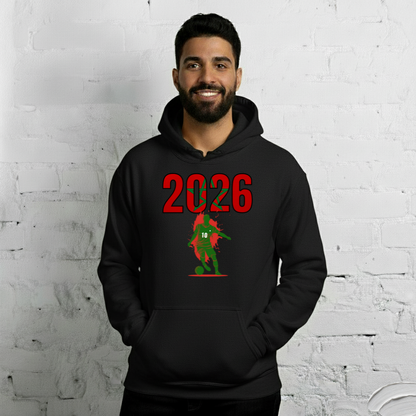 Morocco World Cup 2026 Fitted Hoodie | Slick_Move_GR