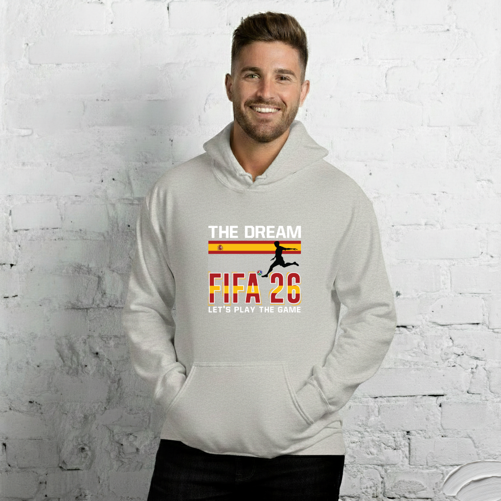 Spain World Cup 2026 Fitted Hoodie | The_Dream